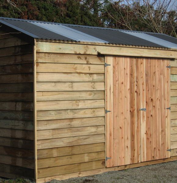 Customised taylors pool and garden shed sample product by Custom Cabins Waikato
