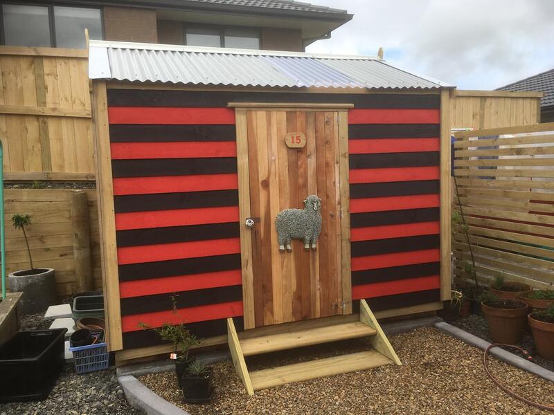 Customised cabin and shed sample product by Custom Cabins Waikato
