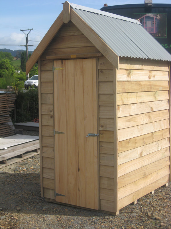 Customised toilet shed