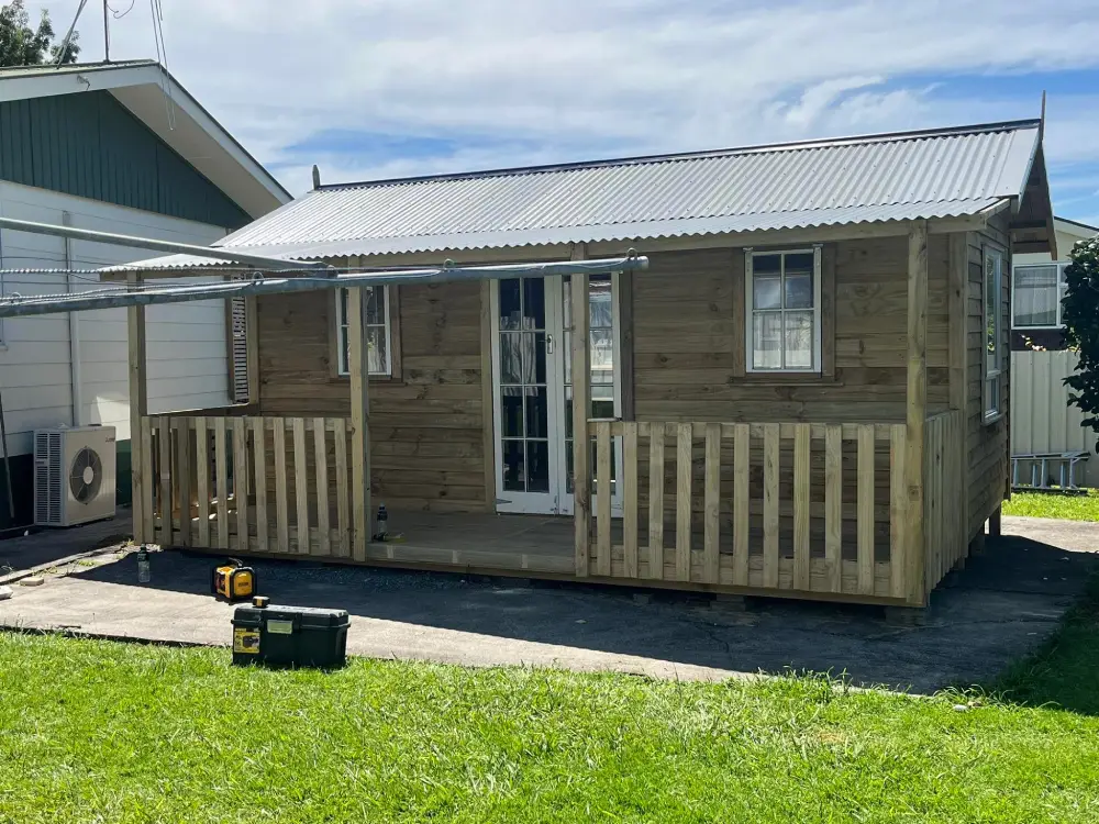 The Cottage Kitset Cabin NZ - Front view